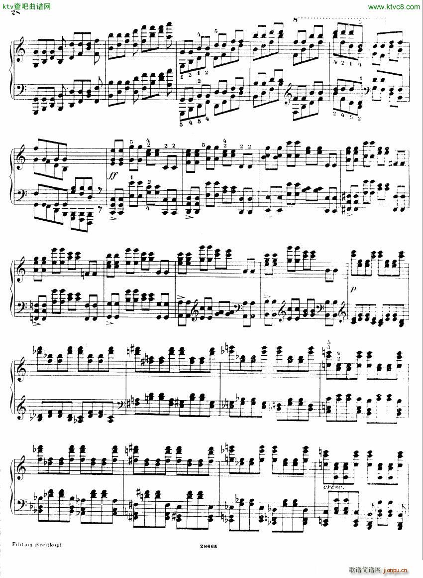 Busoni Etudes 2(钢琴谱)10
