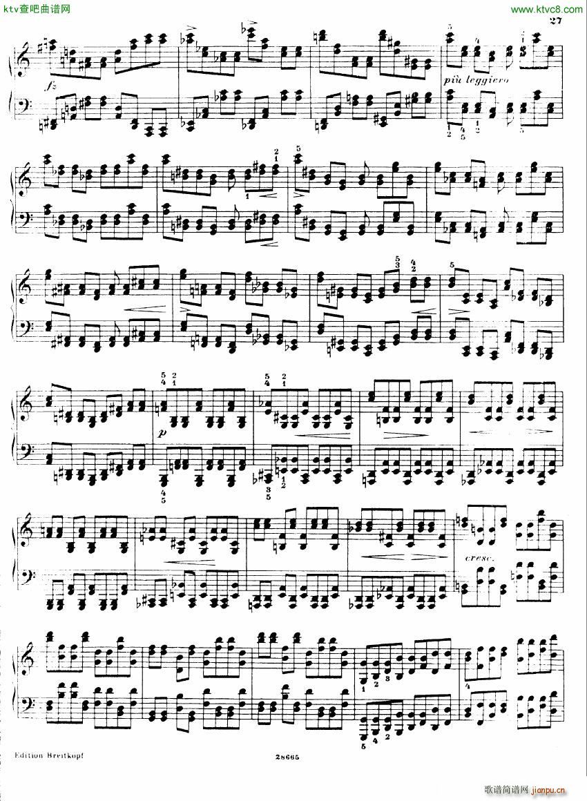 Busoni Etudes 2(钢琴谱)9