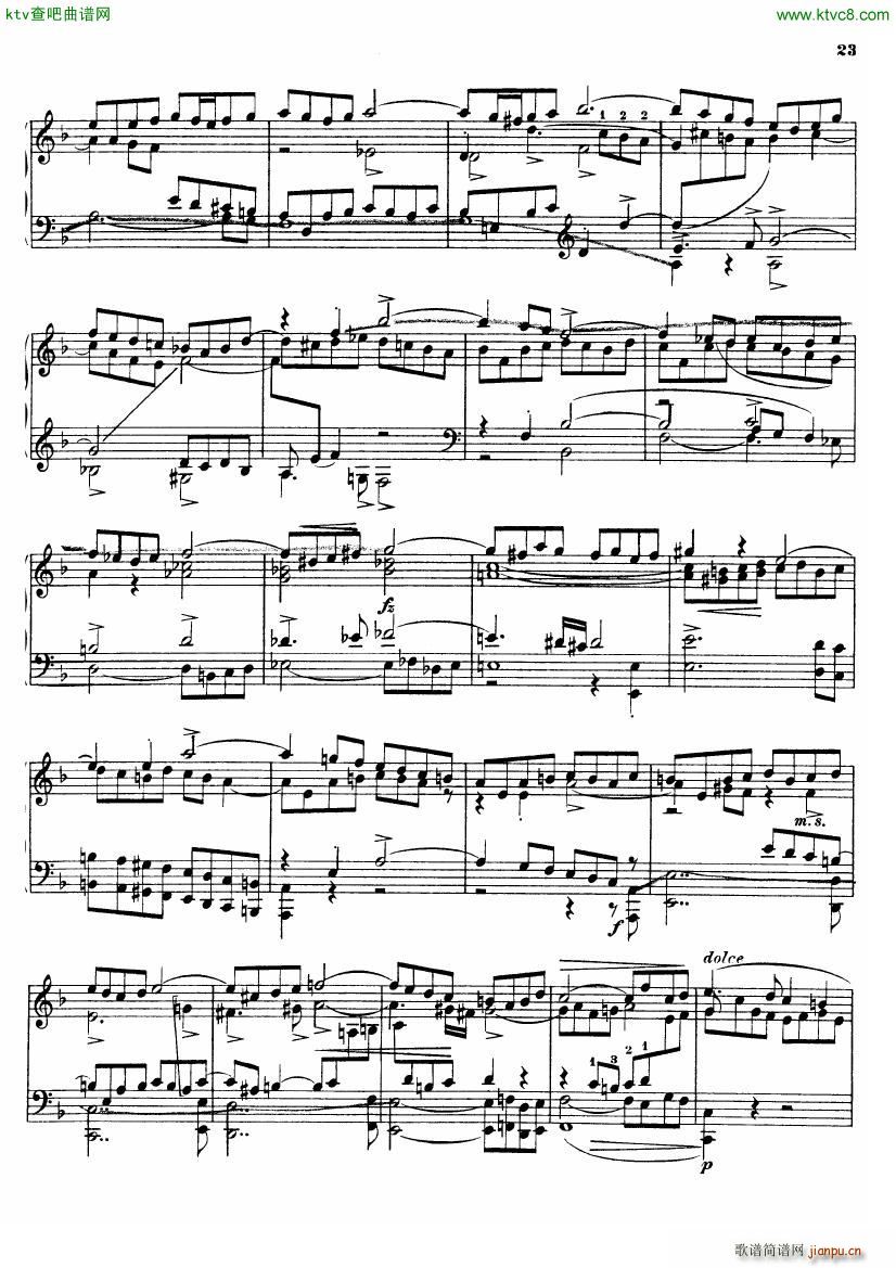 Busoni Fantasia Contrappuntistica(钢琴谱)23