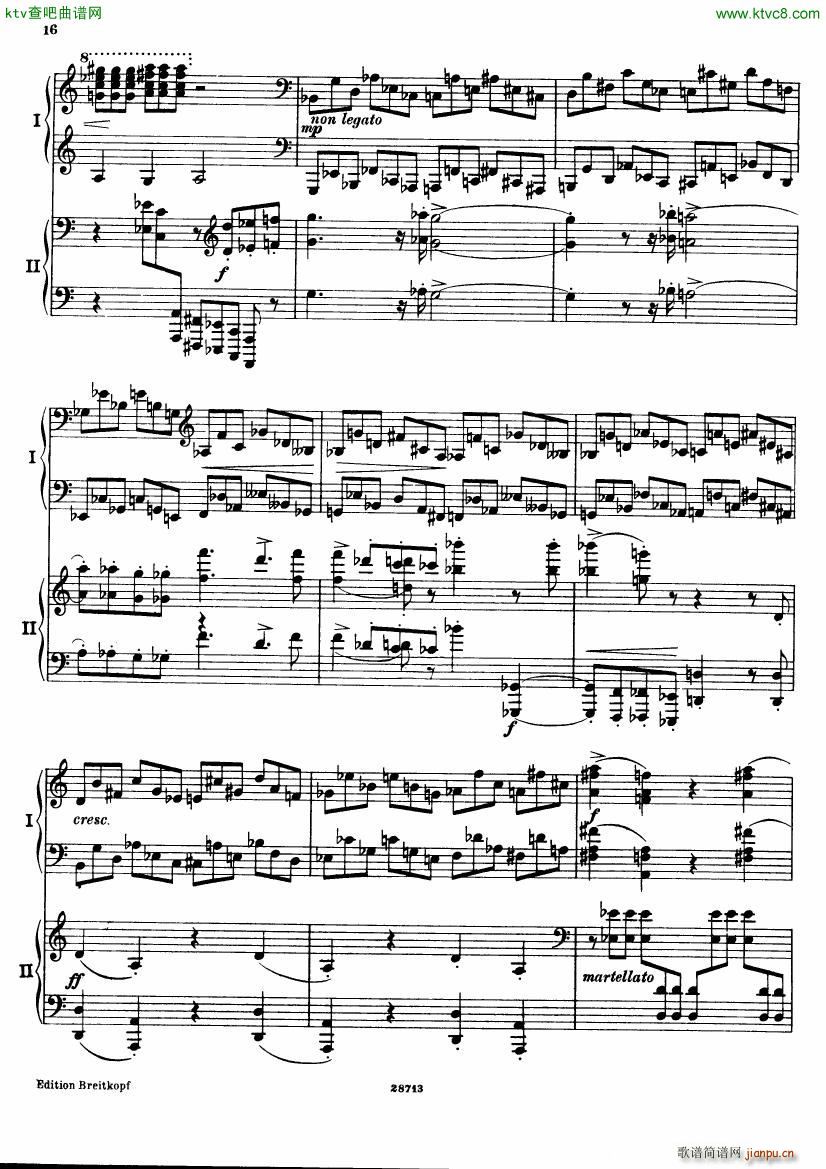 Busoni Fantasia contrappuntistica 2p 1(钢琴谱)16
