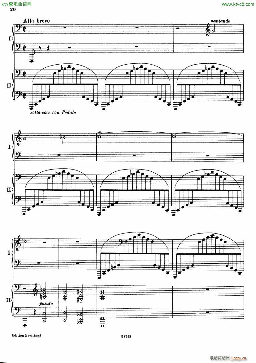 Busoni Fantasia contrappuntistica 2p 1(钢琴谱)20