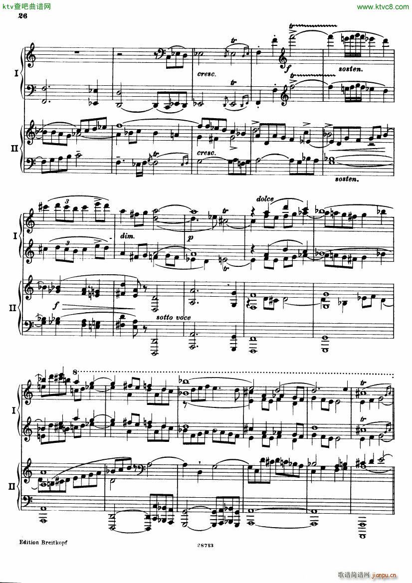 Busoni Fantasia contrappuntistica 2p 1(钢琴谱)26