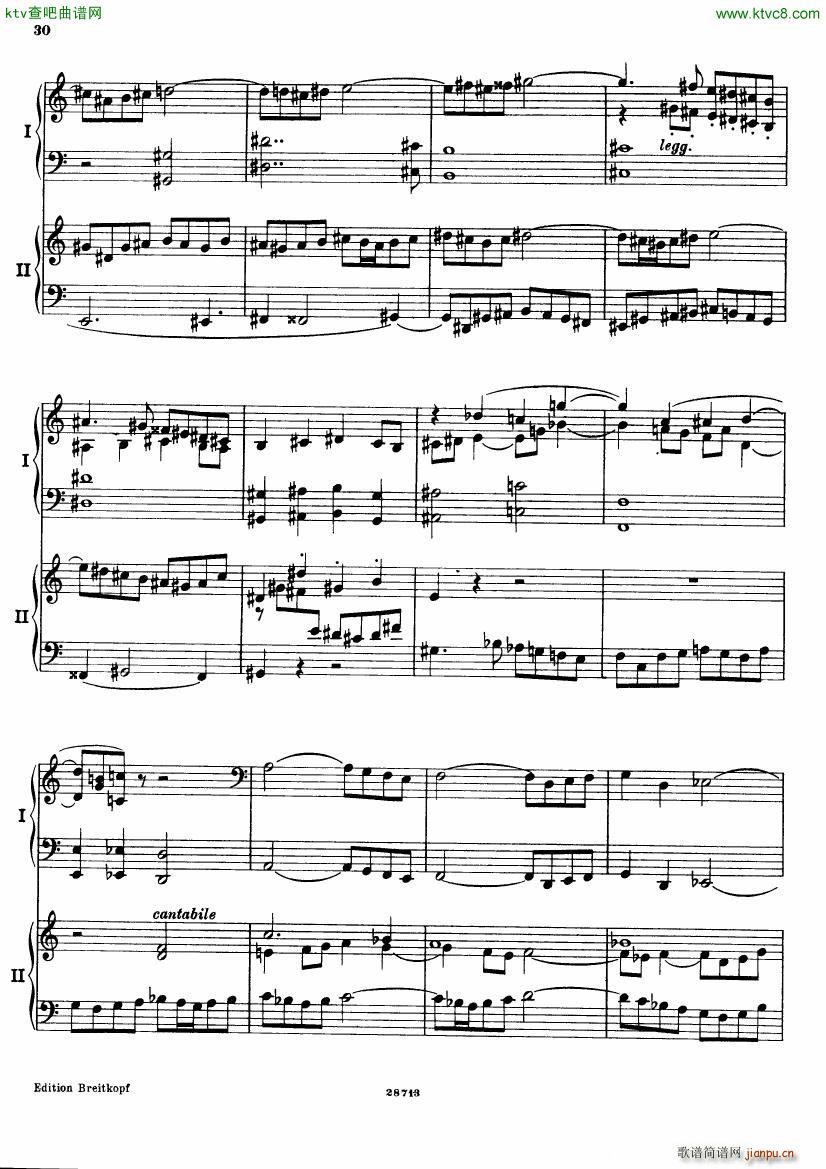 Busoni Fantasia contrappuntistica 2p 1(钢琴谱)30