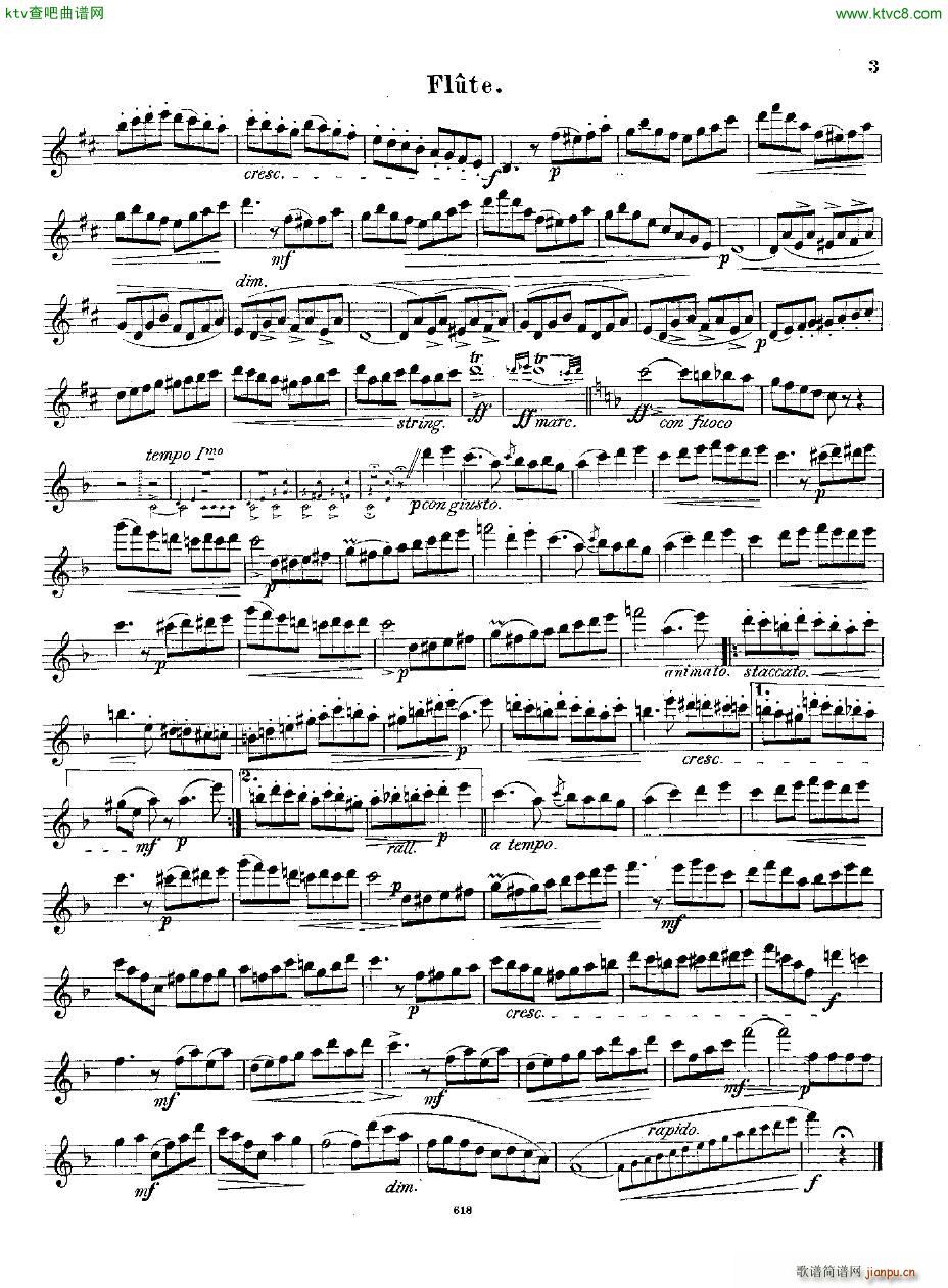 Andersen op 28 Deux morceaux fl pno(钢琴谱)13