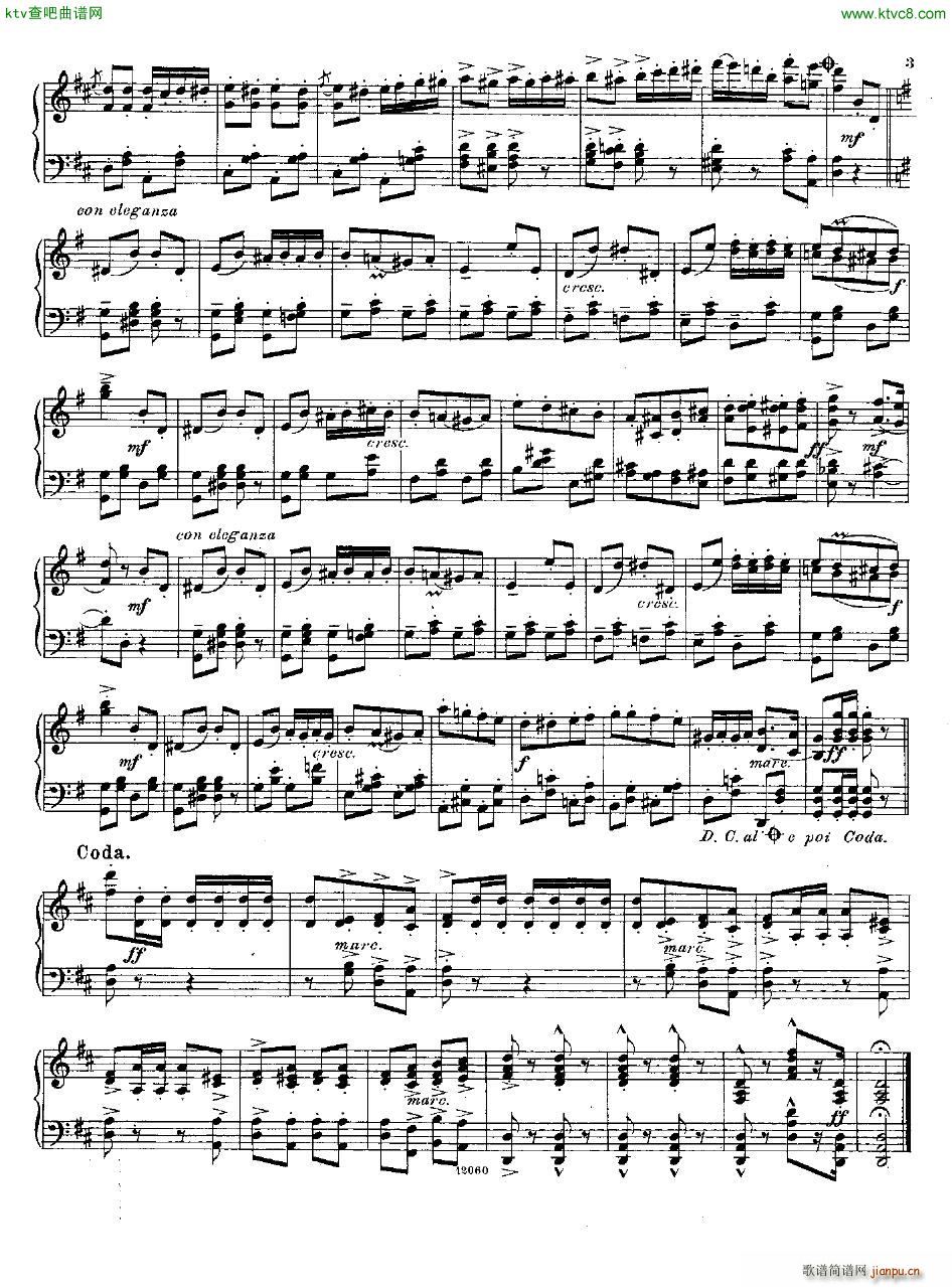 Andersen Paa Hurtigpresse Masch Polka(钢琴谱)3