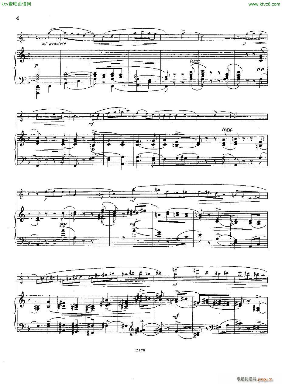 Andersen op 57 Trois Morceaux fl pno(钢琴谱)22