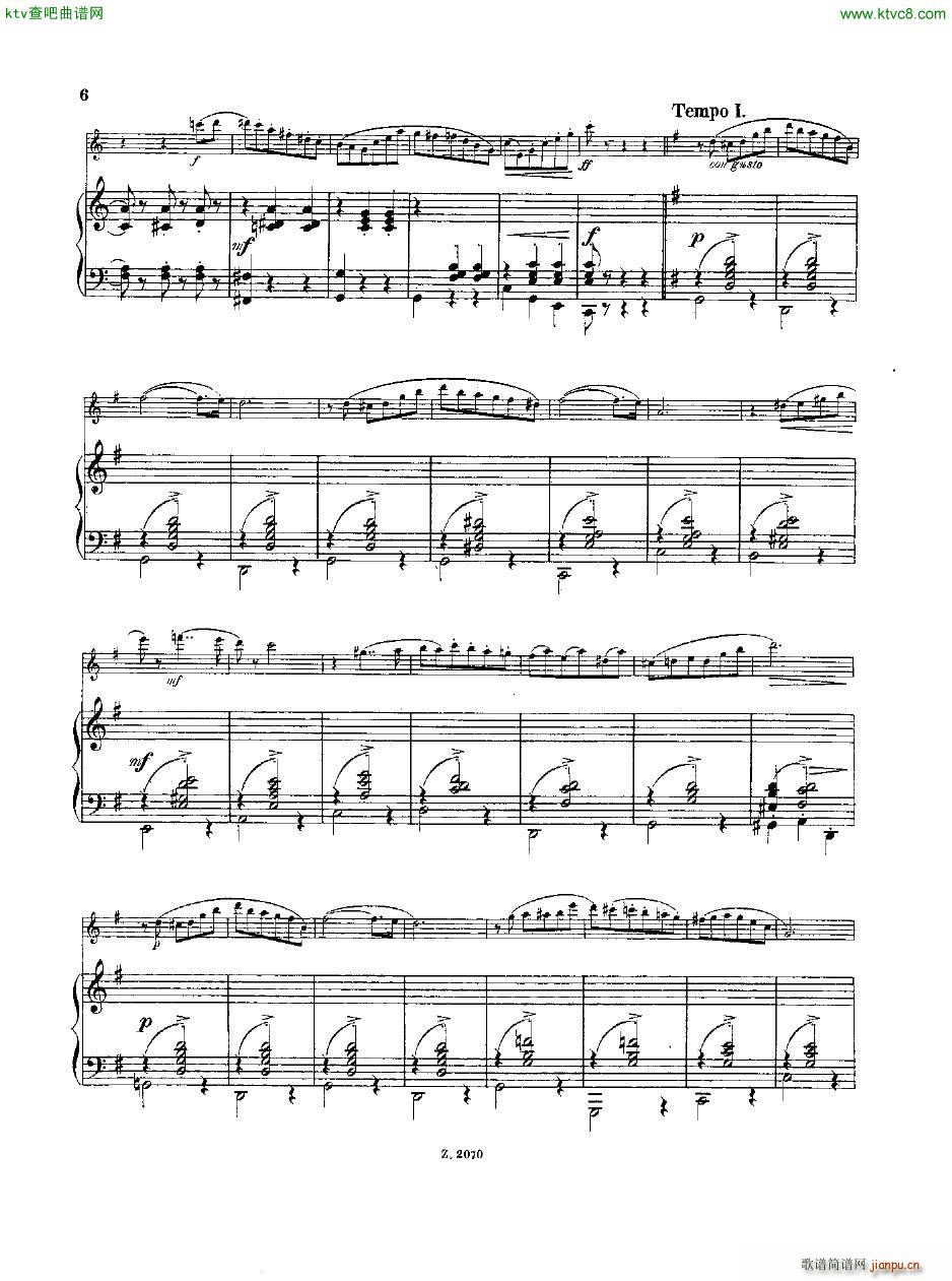 Andersen op 55 Acht Vortragsstücke fl pno(钢琴谱)10