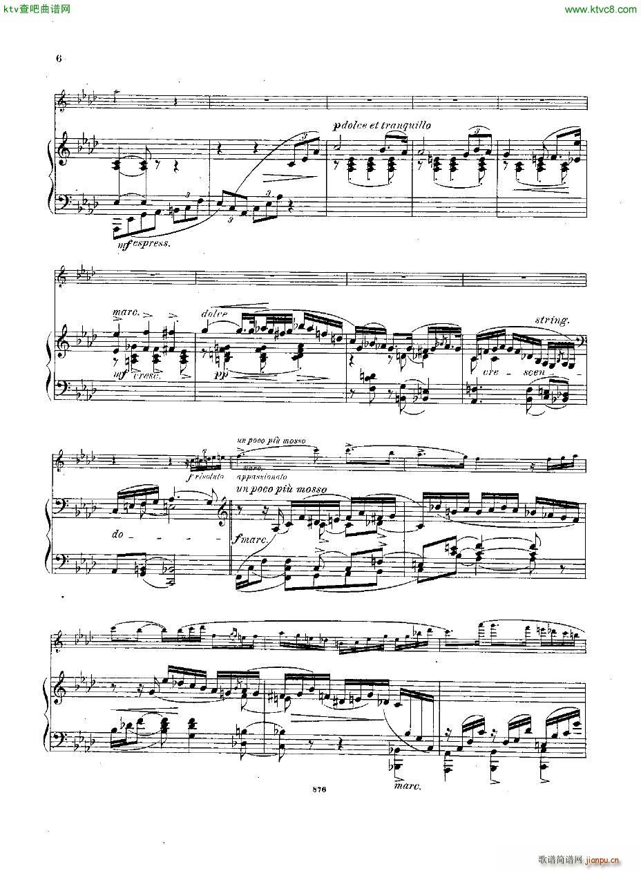 Andersen op 54 Deuxieme Impromptu fl pno(钢琴谱)3