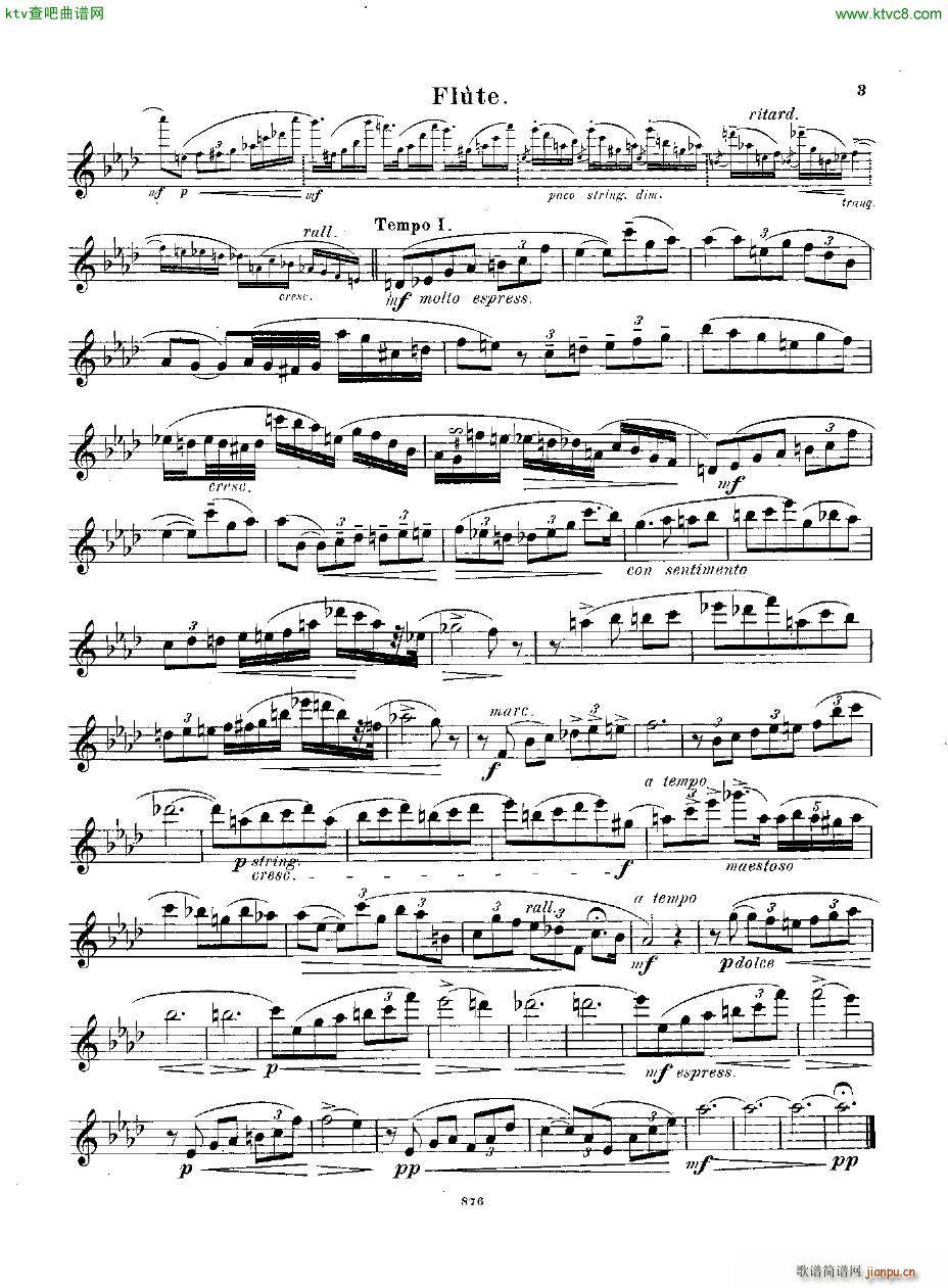 Andersen op 54 Deuxieme Impromptu fl pno(钢琴谱)13