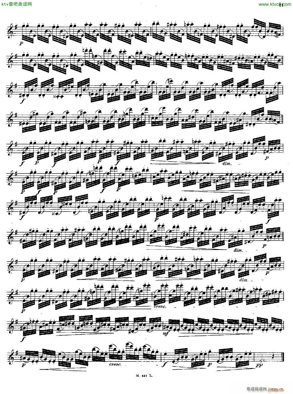 Andersen op 15 24 grosse Etüden fl solo(钢琴谱)11