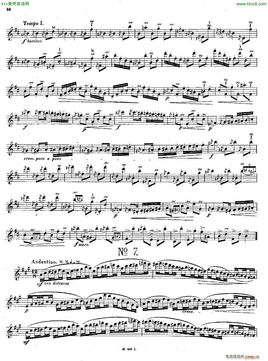 Andersen op 15 24 grosse Etüden fl solo(钢琴谱)16