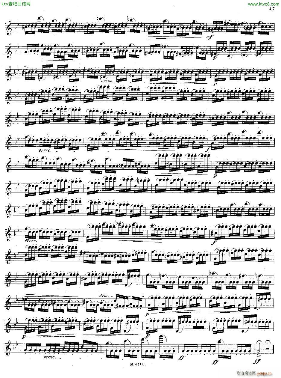 Andersen op 15 24 grosse Etüden fl solo(钢琴谱)47