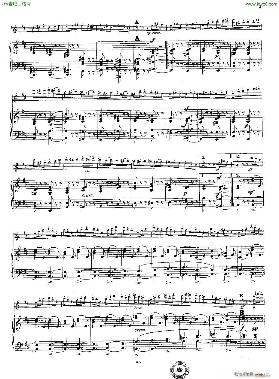 Andersen op 10 Tarantella fl pno(钢琴谱)3