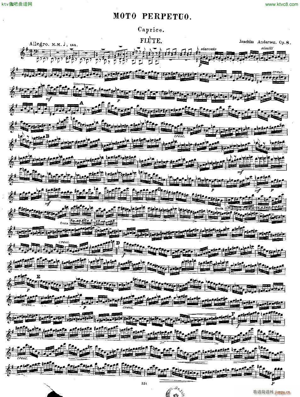 Andersen op 8 Moto perpetuo fl pno(钢琴谱)12