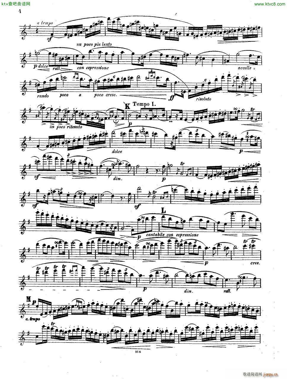 Andersen op 3 Concertst ck fl part only(钢琴谱)5