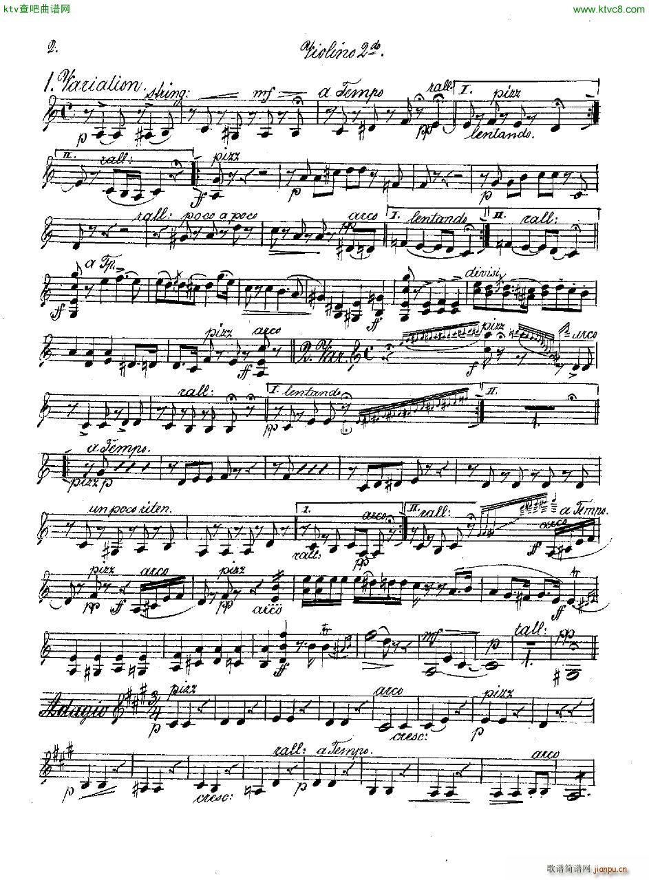 Andersen op 2 Ungarische Fantasie orch parts(钢琴谱)7