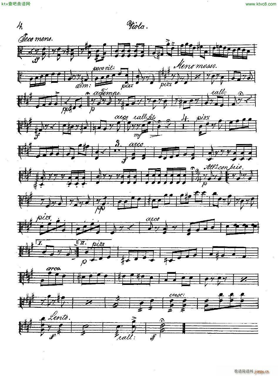 Andersen op 2 Ungarische Fantasie orch parts(钢琴谱)13