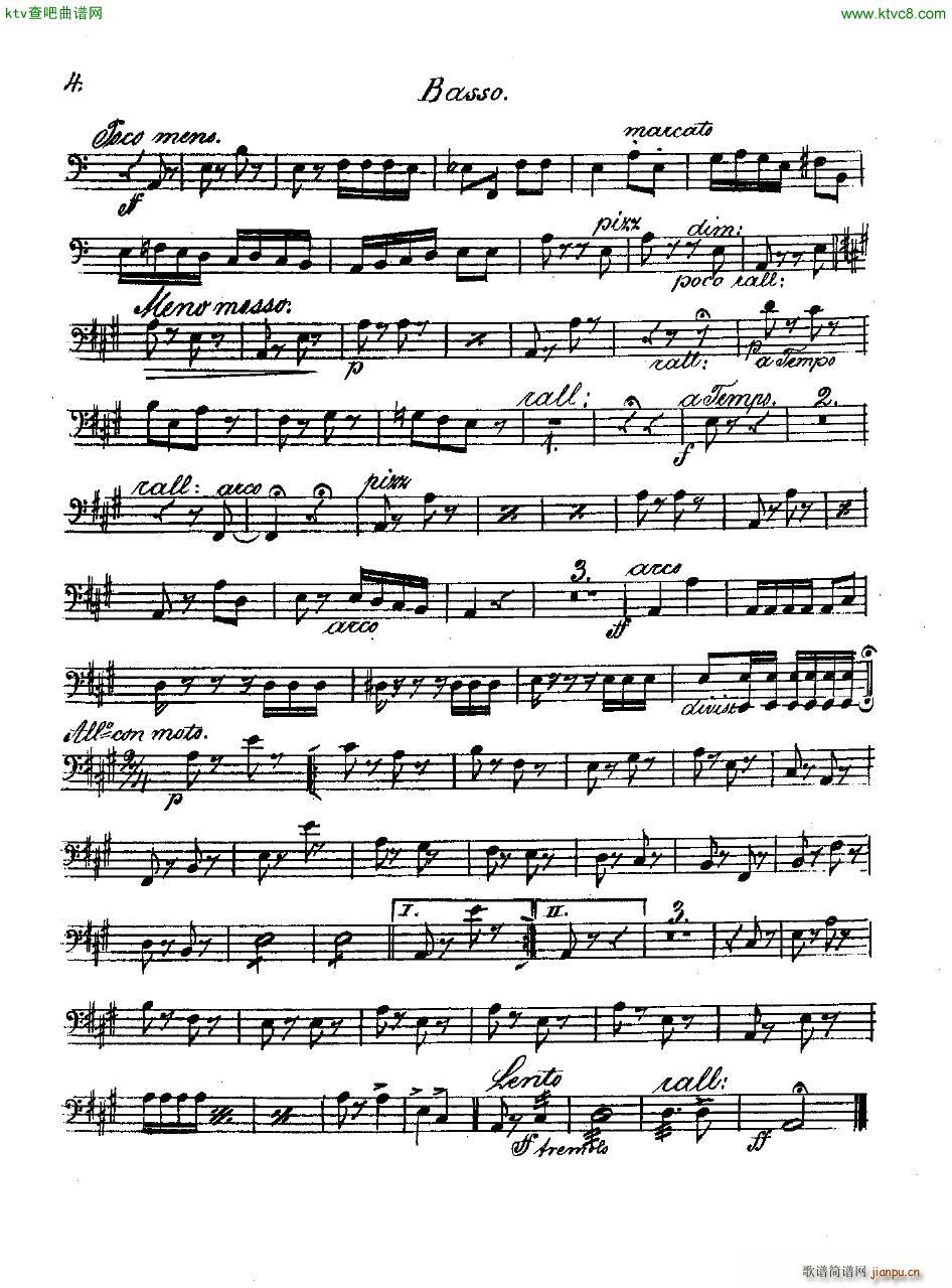 Andersen op 2 Ungarische Fantasie orch parts(钢琴谱)21