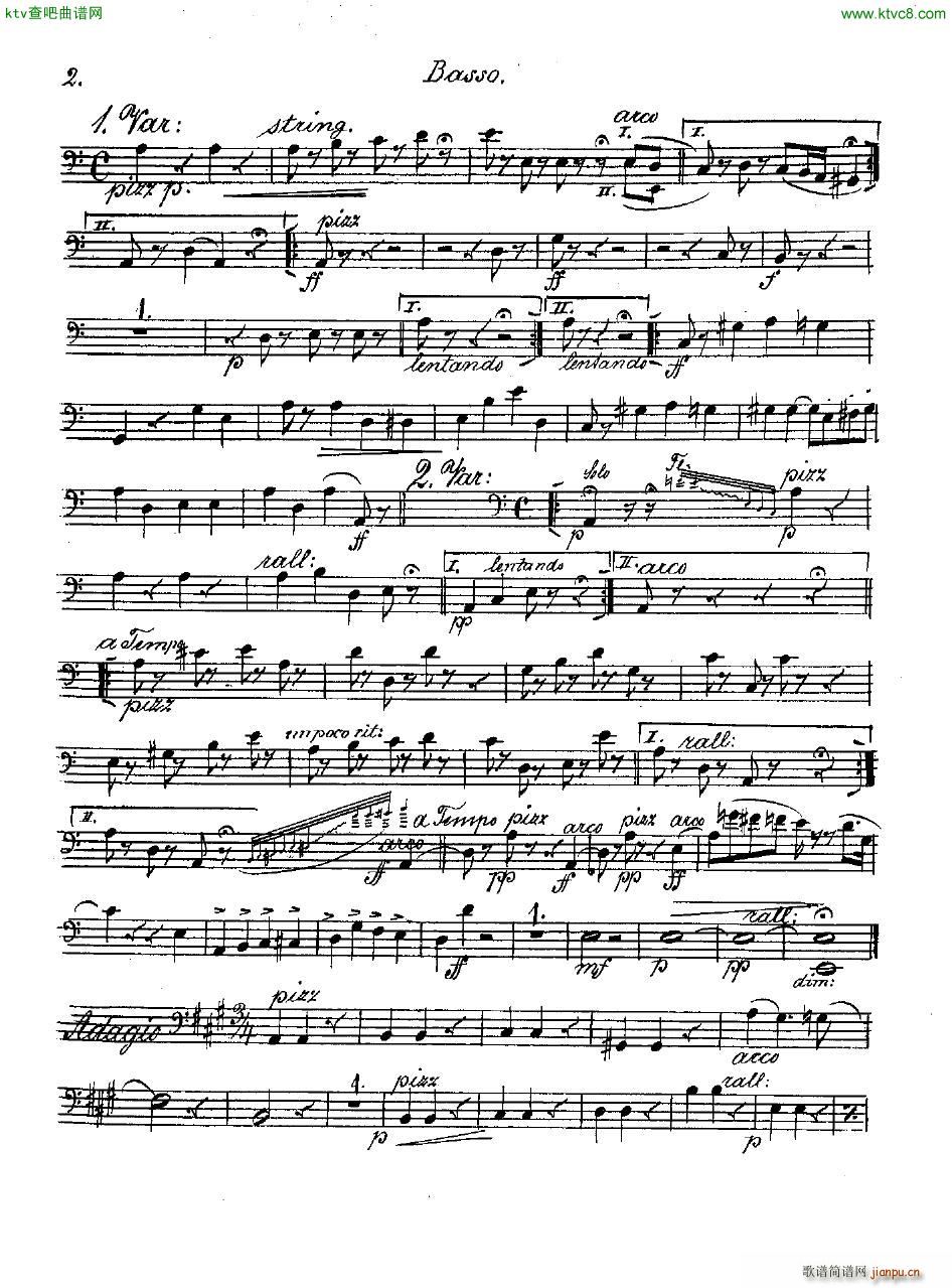 Andersen op 2 Ungarische Fantasie orch parts(钢琴谱)19