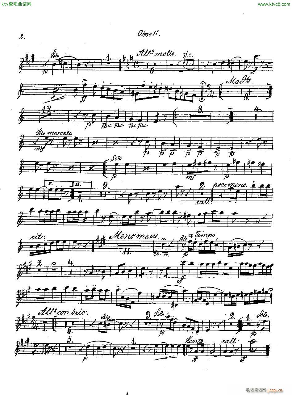 Andersen op 2 Ungarische Fantasie orch parts(钢琴谱)27