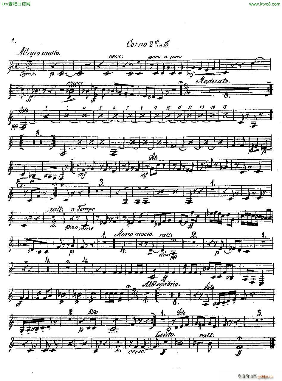 Andersen op 2 Ungarische Fantasie orch parts(钢琴谱)44