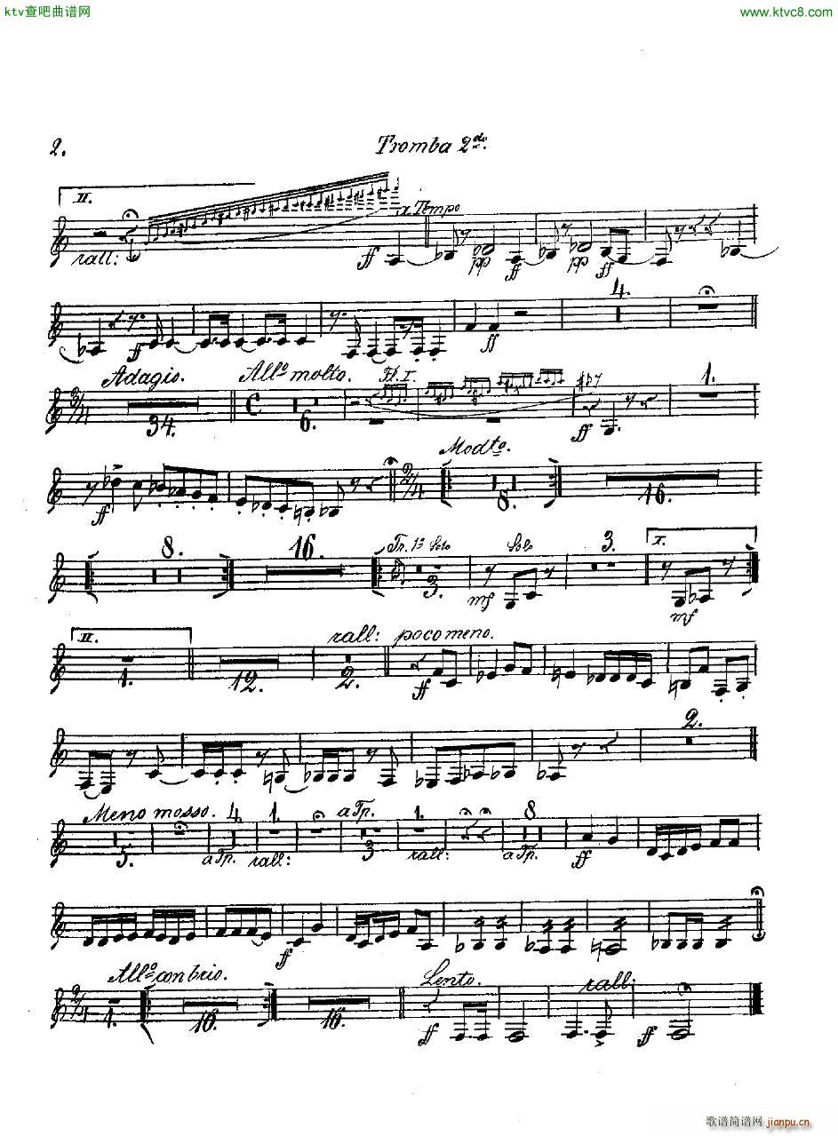 Andersen op 2 Ungarische Fantasie orch parts(钢琴谱)48