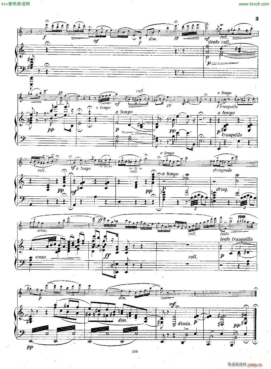 Andersen op 2 Ungarische Fantasie fl pno(钢琴谱)3