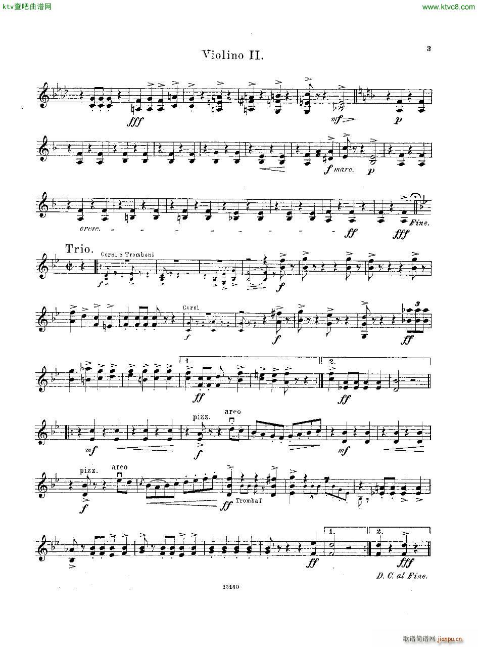 Andersen Kong Christian X Honn rmarsch orch(钢琴谱)5