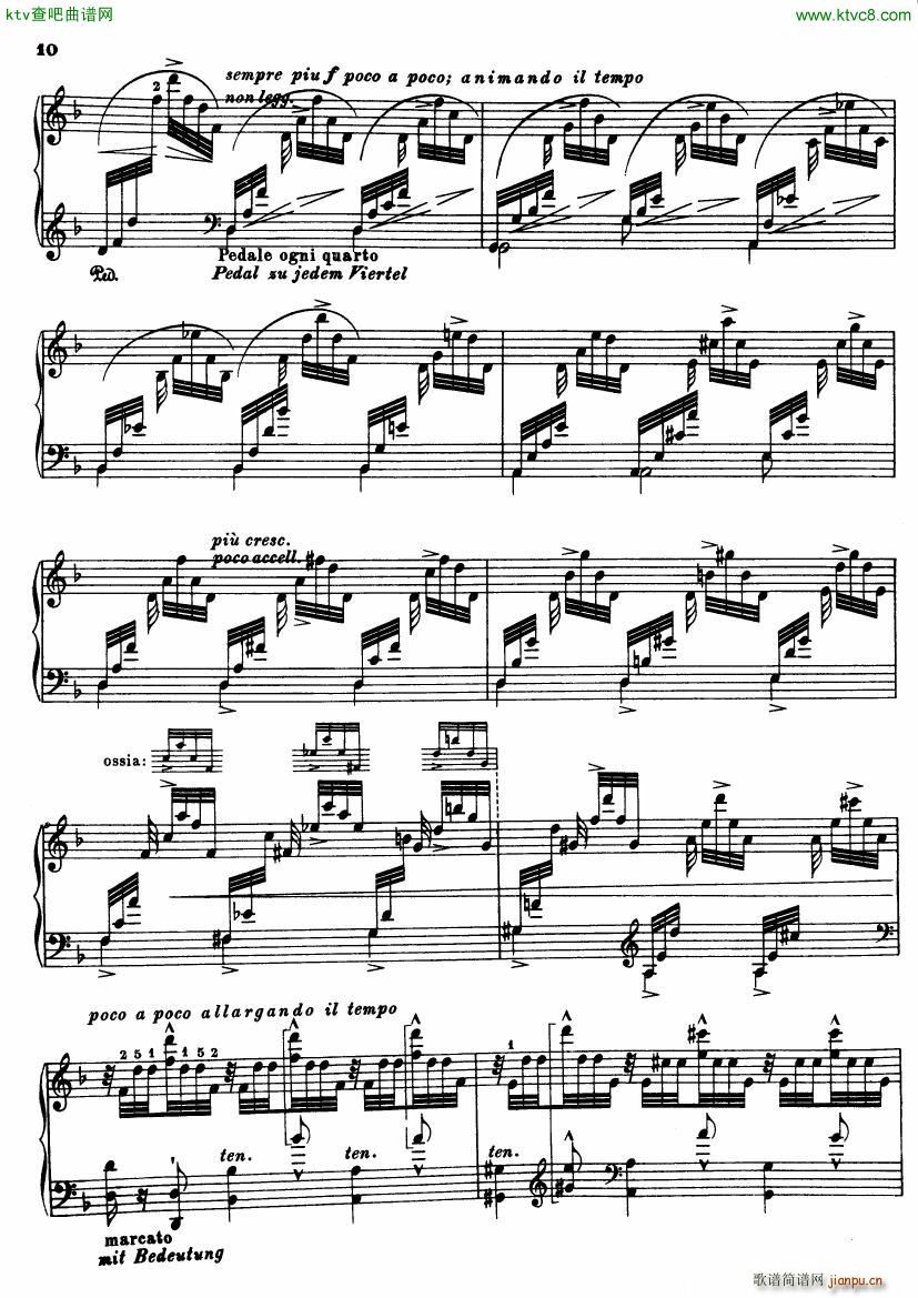 Transcription Bach Chaconne D Minor(钢琴谱)10