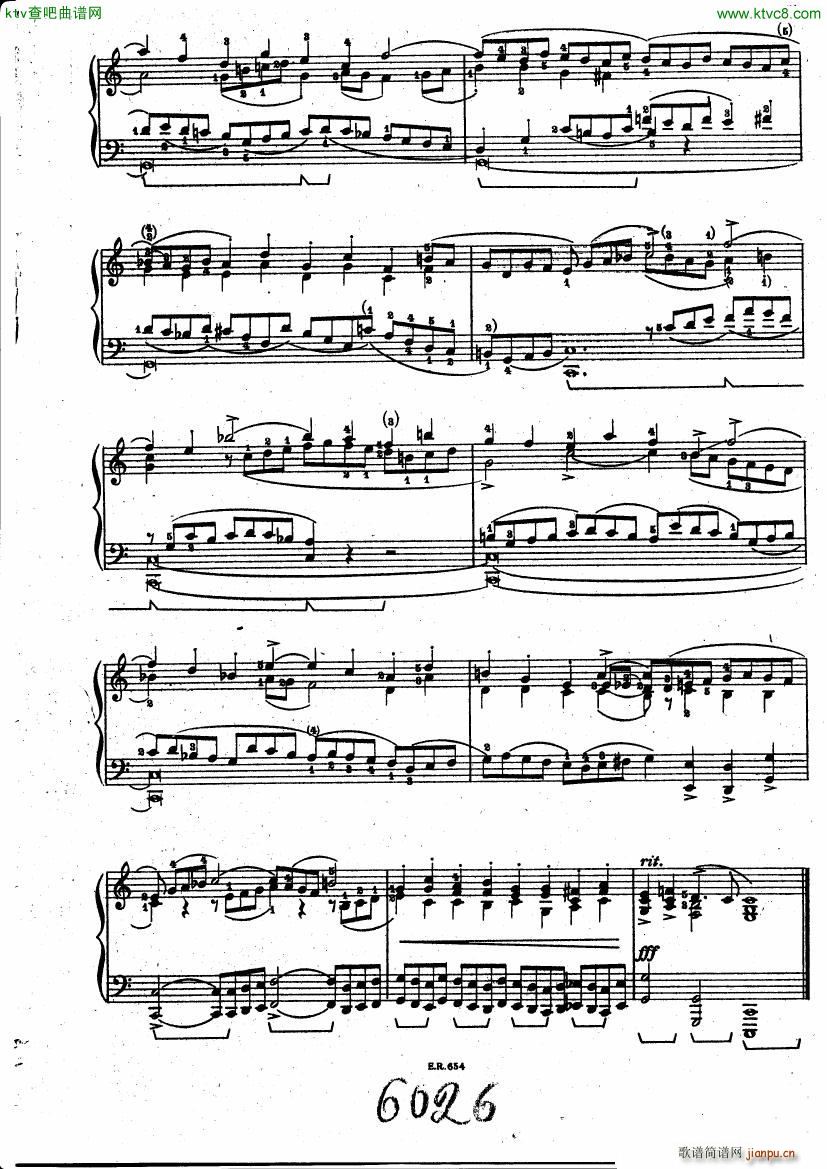 BUSONI Prelude and fugue op21 2(钢琴谱)8