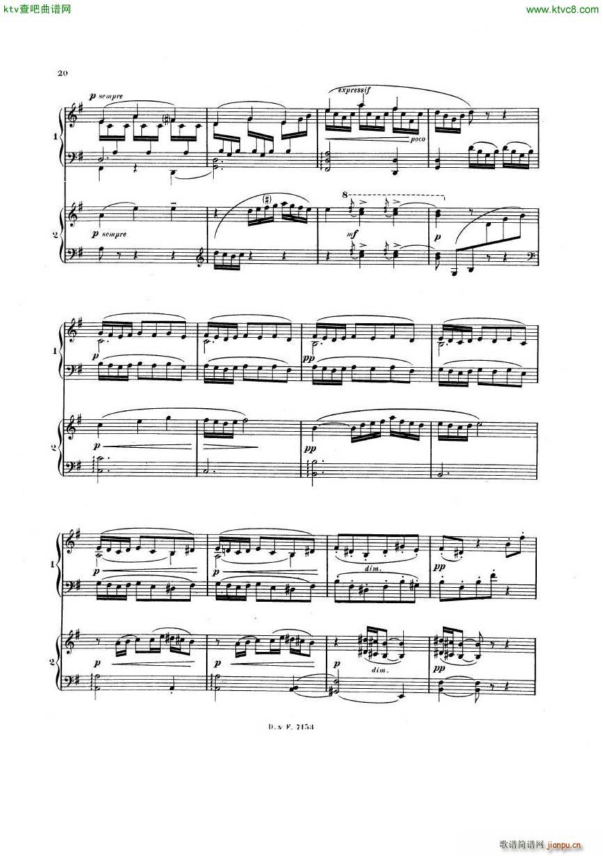 busser debussy Petite Suite 2P(钢琴谱)20