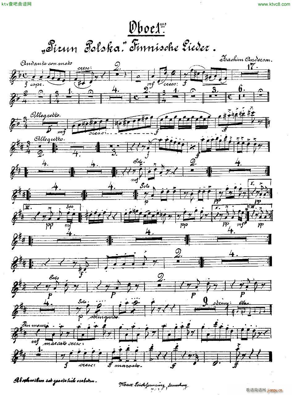Andersen op 49 Pirun Polska orch(钢琴谱)13