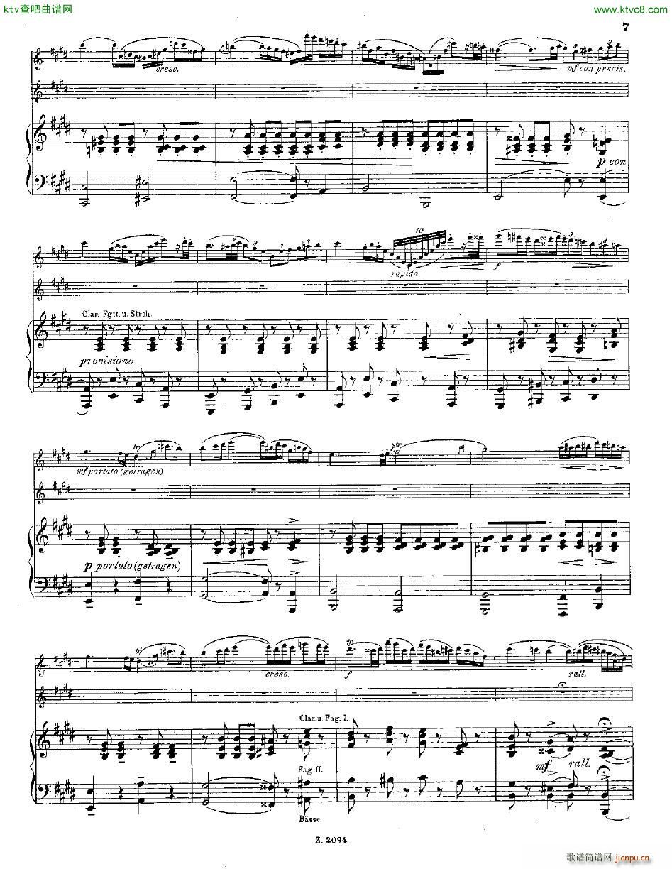 Andersen op 48 Allegro militaire 2 fl pno(钢琴谱)6