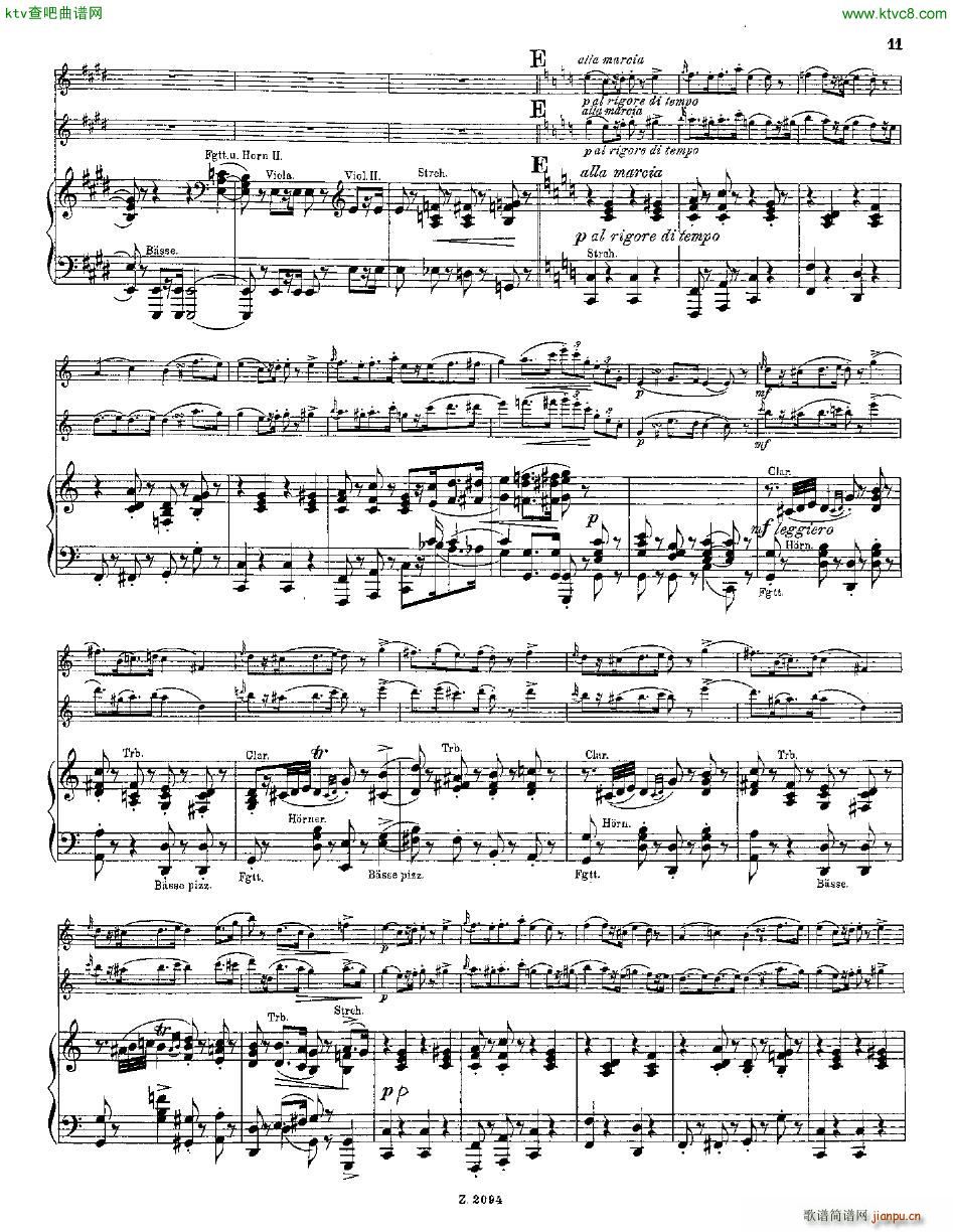 Andersen op 48 Allegro militaire 2 fl pno(钢琴谱)10