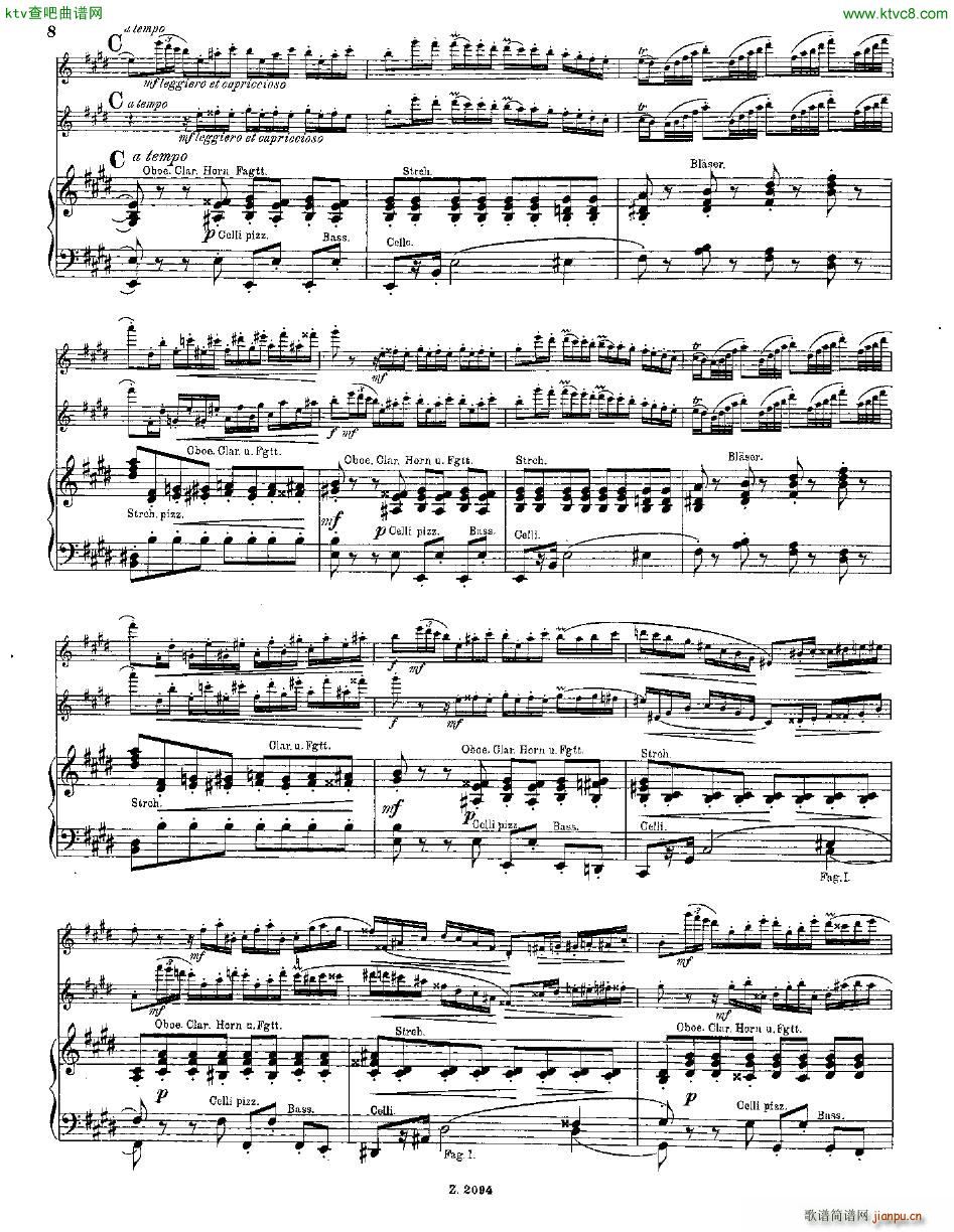 Andersen op 48 Allegro militaire 2 fl pno(钢琴谱)7