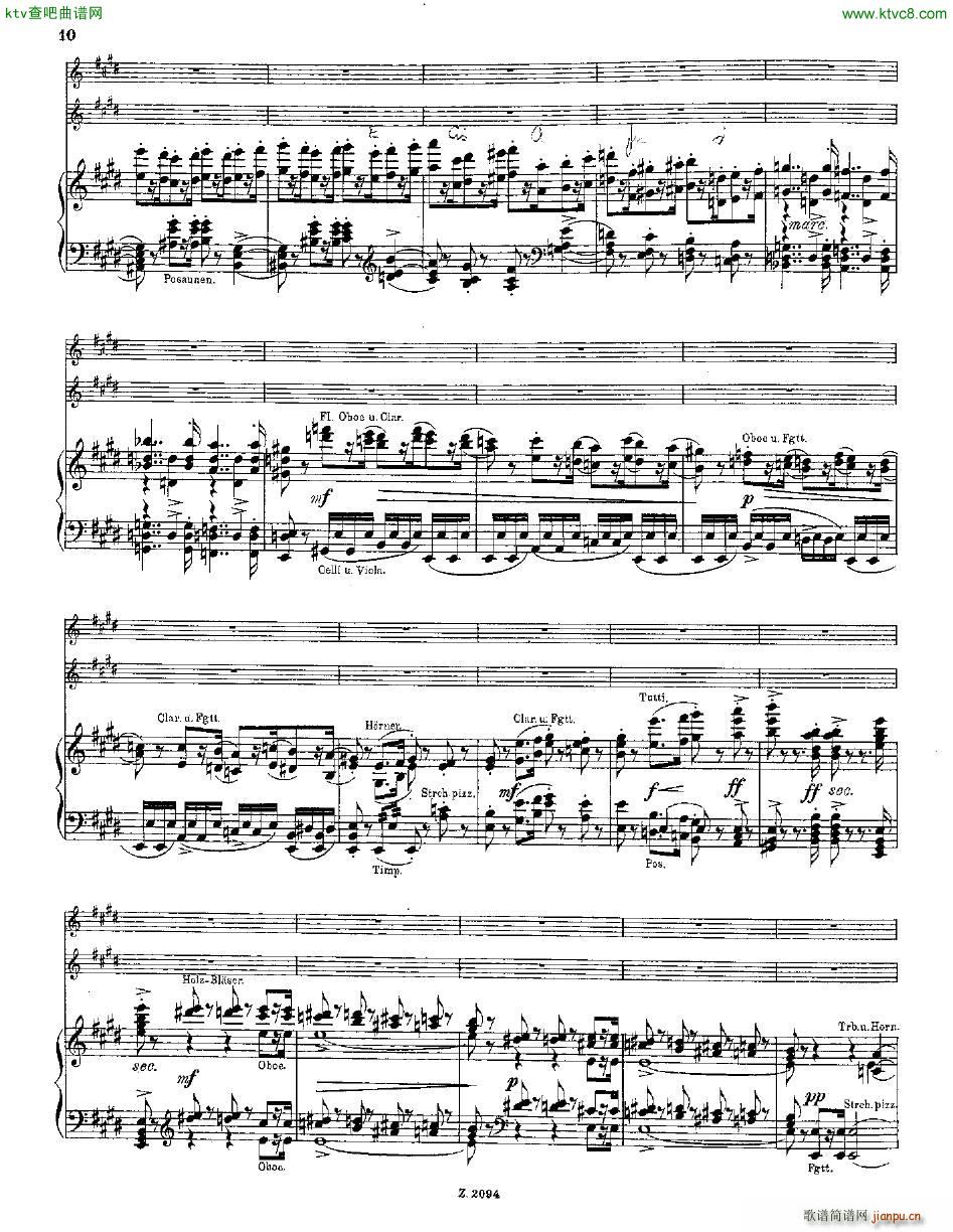 Andersen op 48 Allegro militaire 2 fl pno(钢琴谱)9