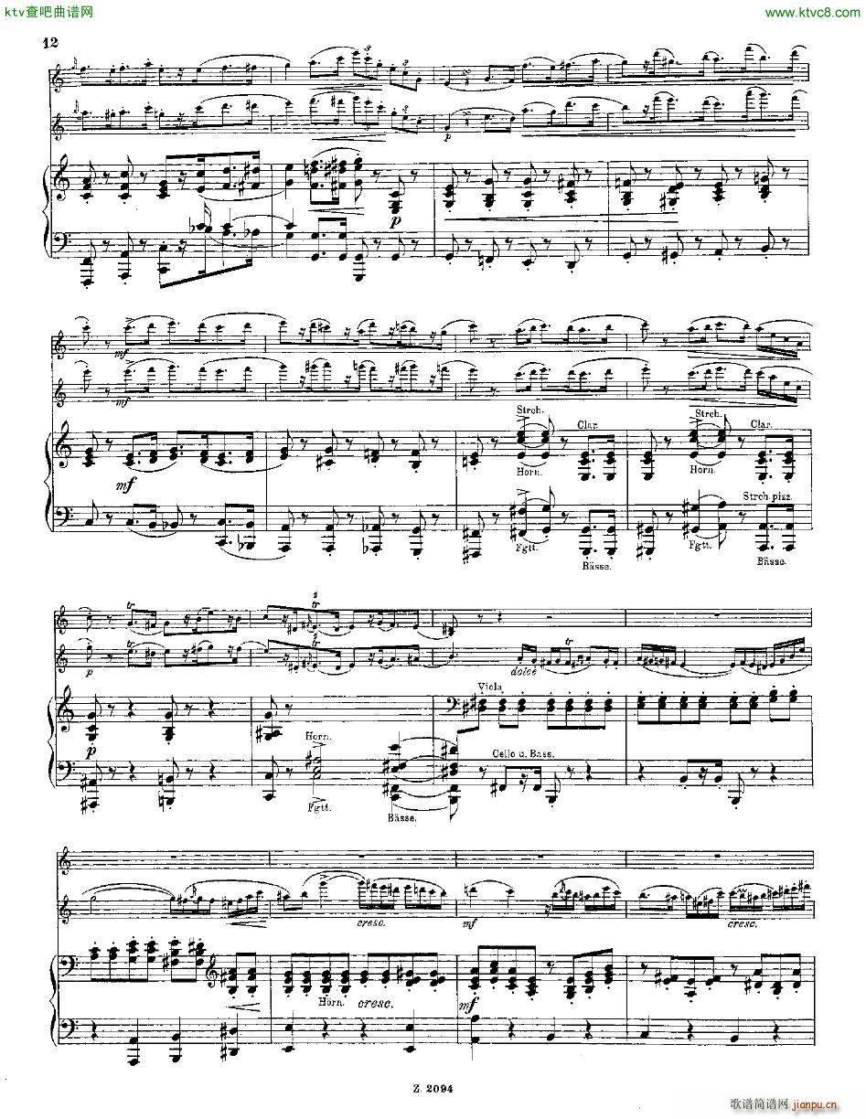 Andersen op 48 Allegro militaire 2 fl pno(钢琴谱)11