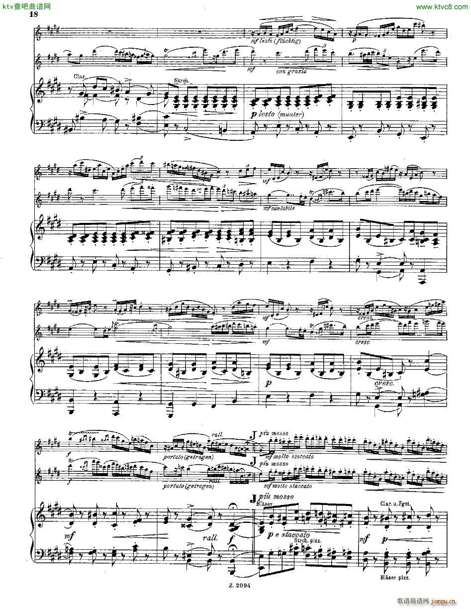 Andersen op 48 Allegro militaire 2 fl pno(钢琴谱)17