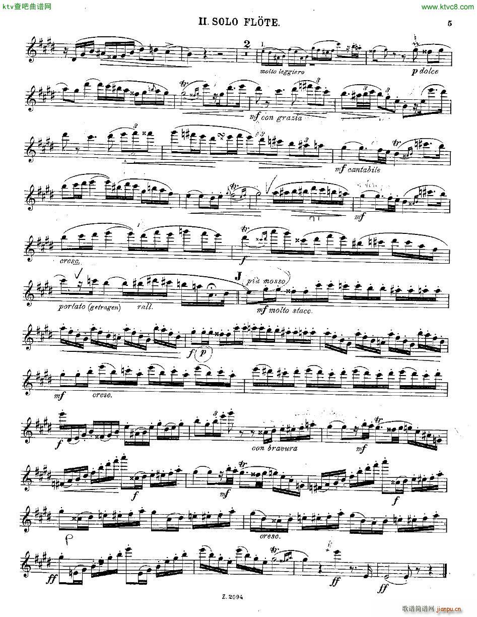 Andersen op 48 Allegro militaire 2 fl pno(钢琴谱)29