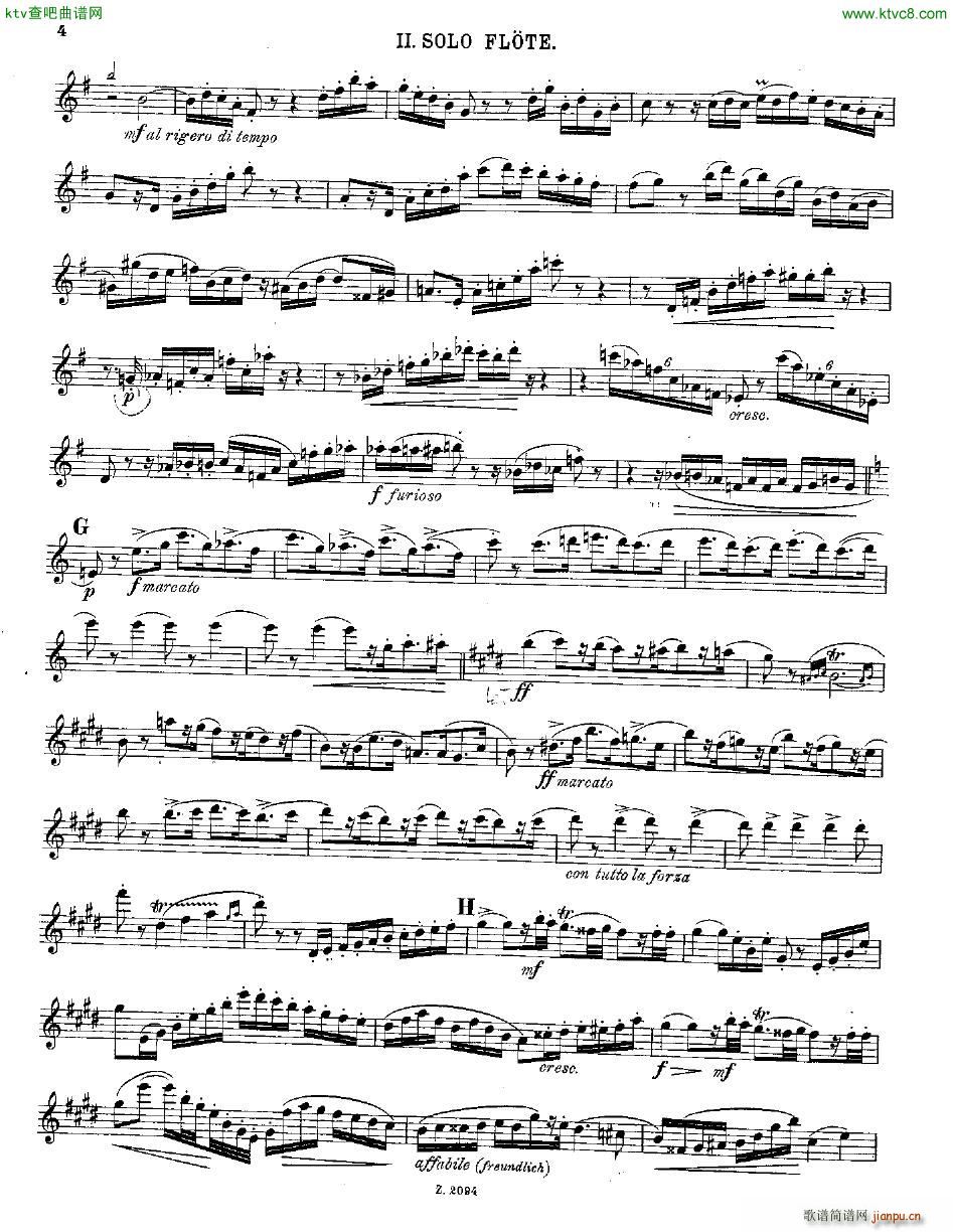 Andersen op 48 Allegro militaire 2 fl pno(钢琴谱)28