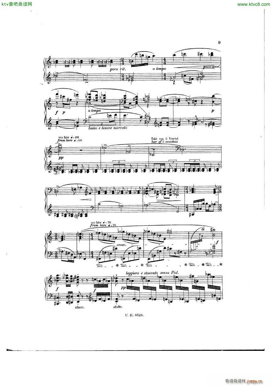 van Dieren 6 skizzen(钢琴谱)7