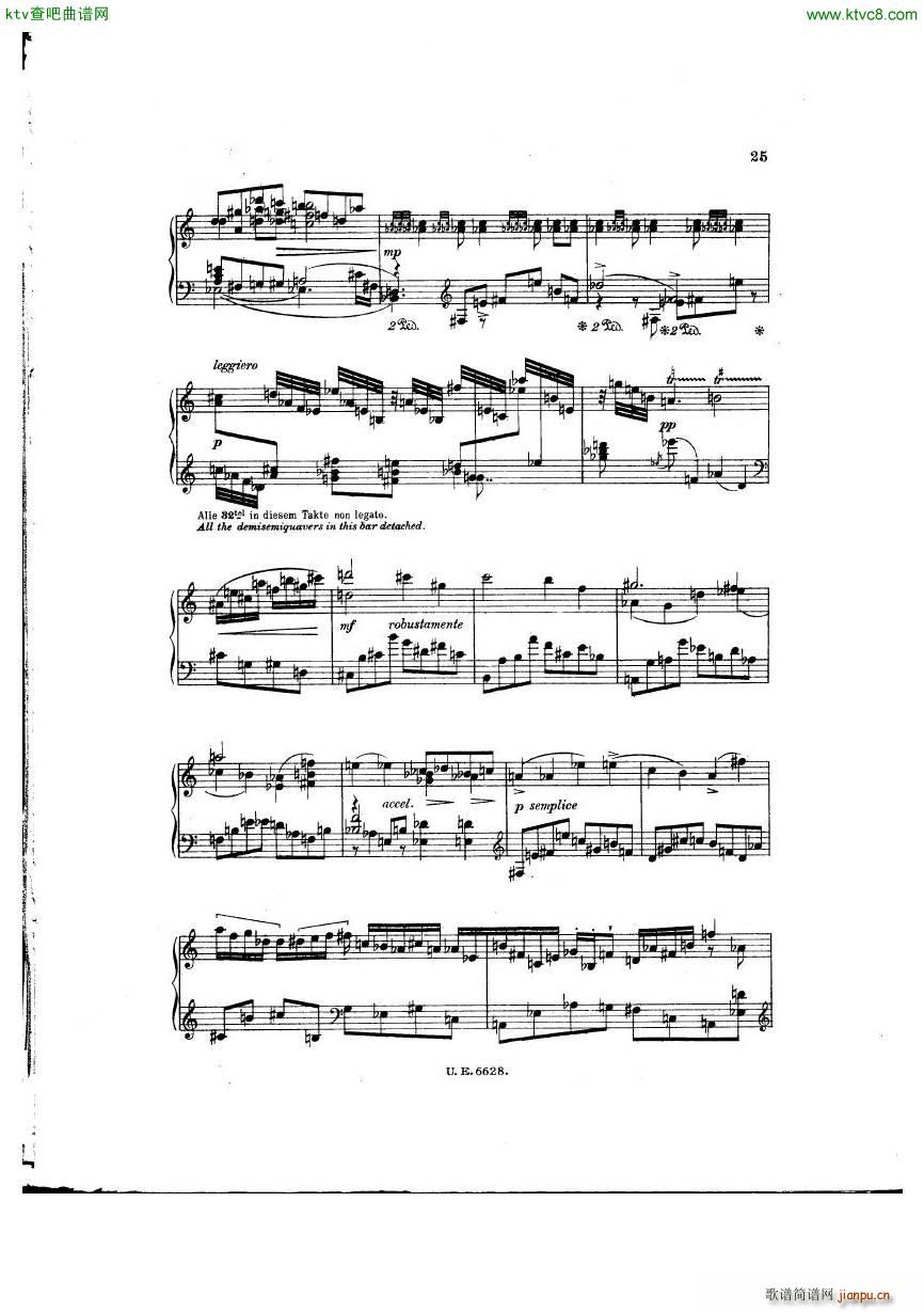 van Dieren 6 skizzen(钢琴谱)23