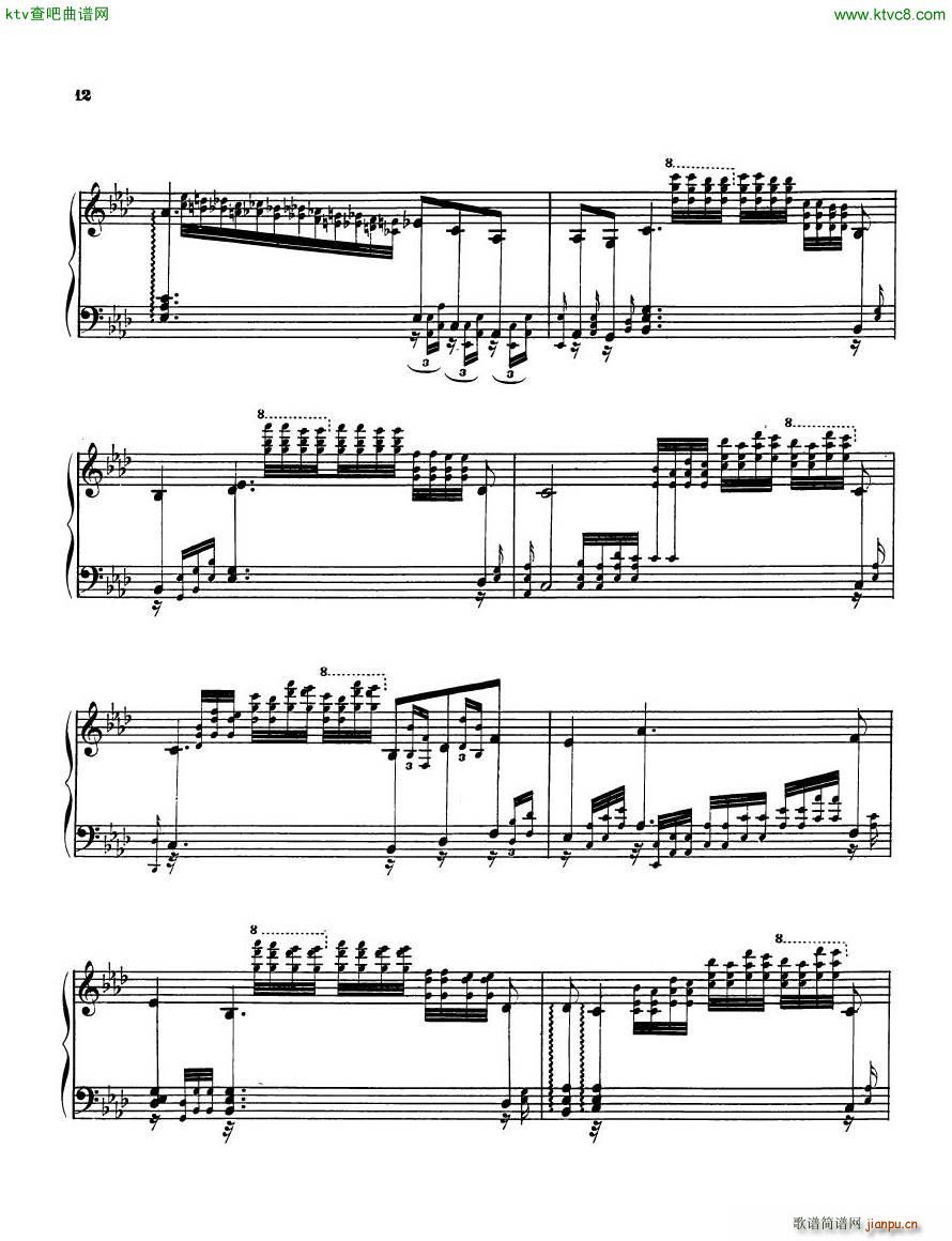 Dickinson Kathleen Mavourneen(钢琴谱)11