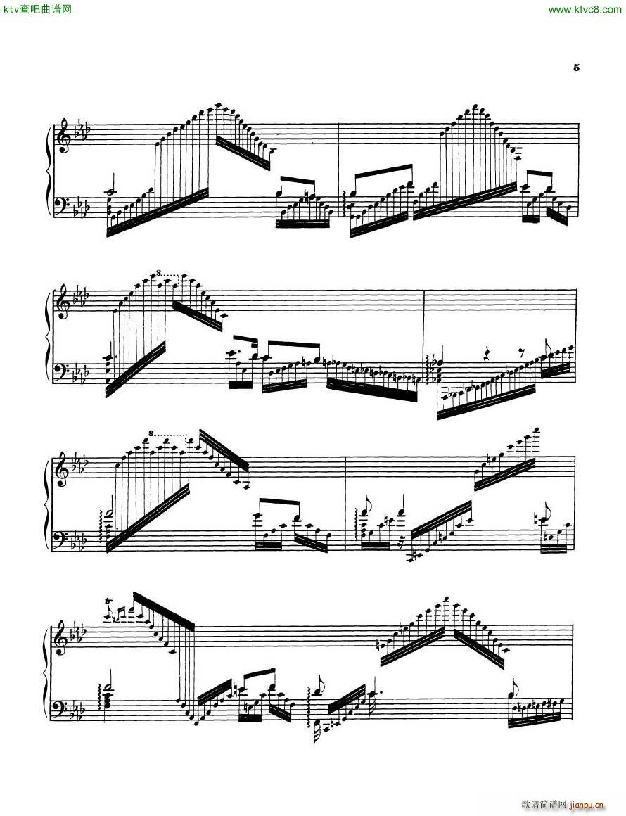 Dickinson Kathleen Mavourneen(钢琴谱)5