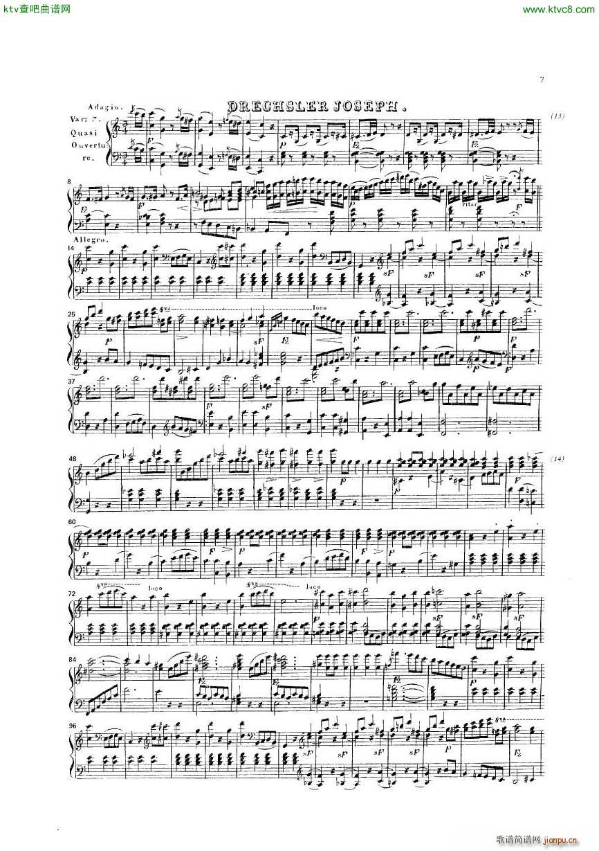 Diabelli Variationen(钢琴谱)13