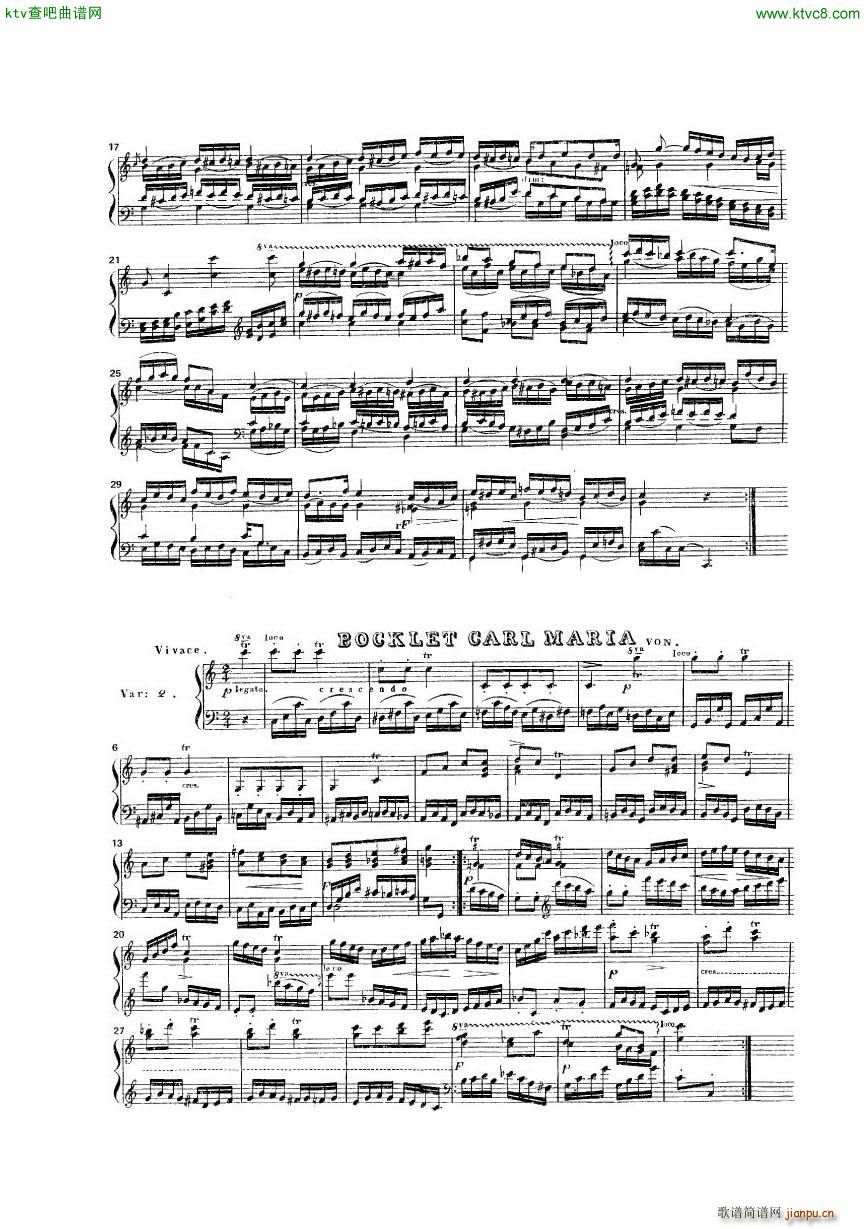 Diabelli Variationen(钢琴谱)10