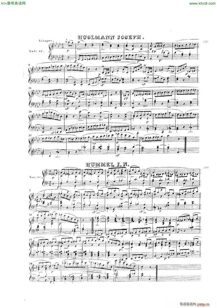 Diabelli Variationen(钢琴谱)23