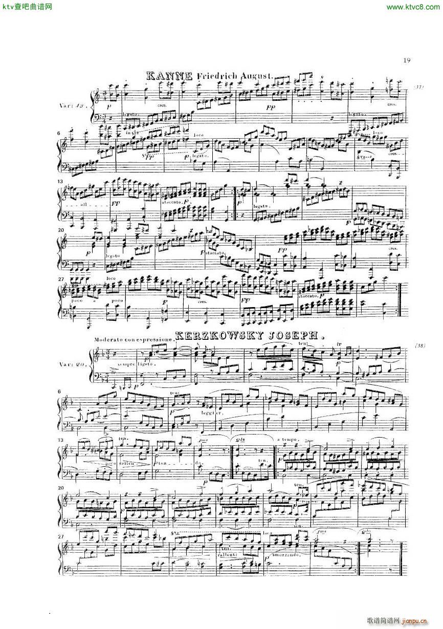 Diabelli Variationen(钢琴谱)25