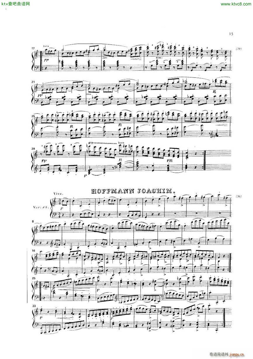 Diabelli Variationen(钢琴谱)21