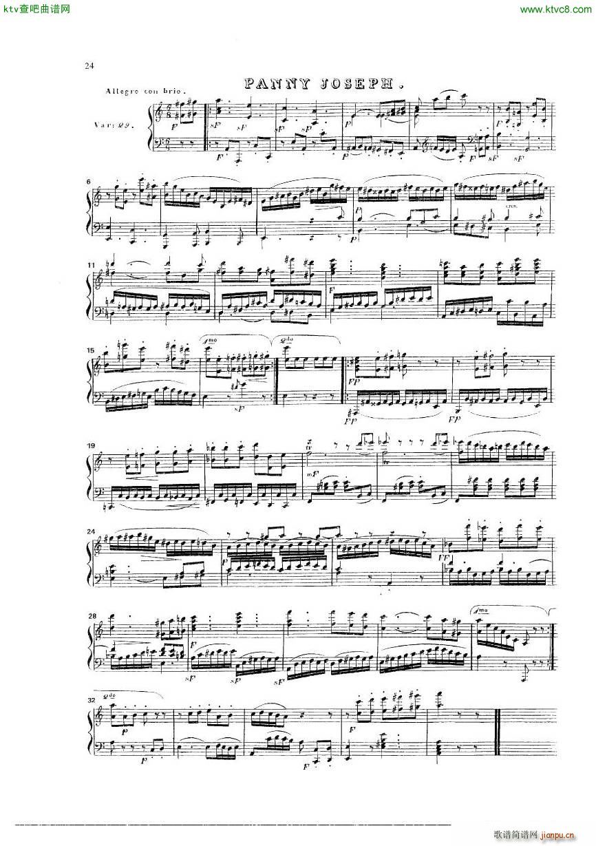 Diabelli Variationen(钢琴谱)30